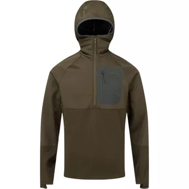 DRAKE Men's MST Offset 2.0 Half Zip Hoodie (DW0030)