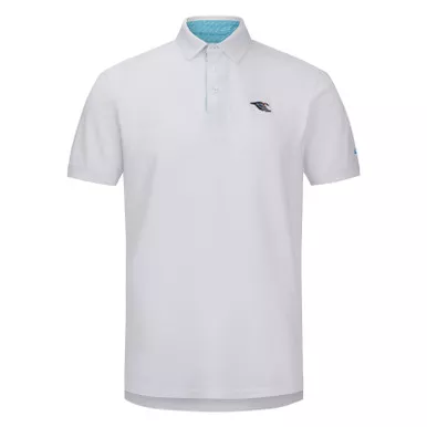 DRAKE Men's Pique Logo Polo (DS4090)