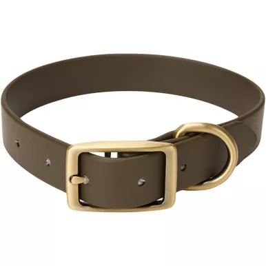 DRAKE Team Gun Dog TPU Coated Mud Brown Adjustable Waterproof Collar (GD0074)