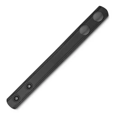Dutyman 2411 3/4" Plain Leather Belt Keeper, Black