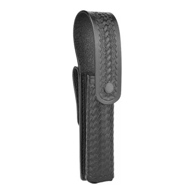 Dutyman 2821XT Basketweave Leather Streamlight Stinger XT / Polystinger Flashlight Holder, Black