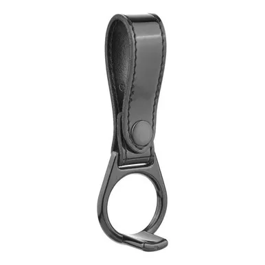 Dutyman 3231 High-Gloss Leather PR24 Holder with Black Plastic Ring
