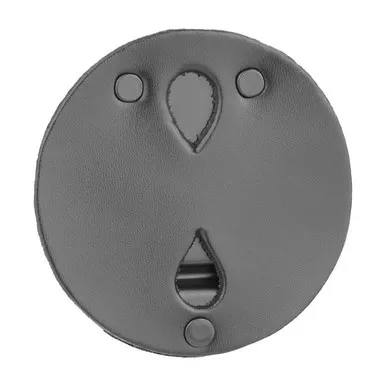 Dutyman 5304 Leather Round Badge Holder