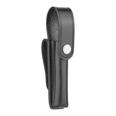 Dutyman 6811 Plain Leather Mini Mag Flashlight Holder, Black