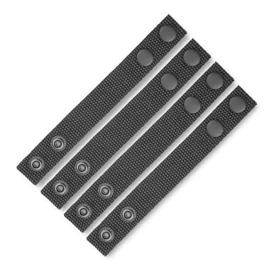 Dutyman 724 Nylon Keepers for 2-1/4" Belt, Black, 4-Pack