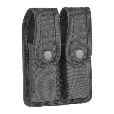 Dutyman 8571 Contour Nylon Double Magazine Holder, Black