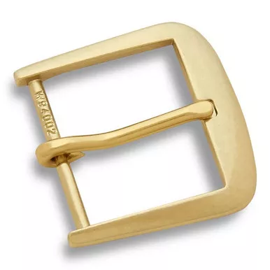 Dutyman 9022 1-1/2" Garrison Belt Square Buckle, Gold