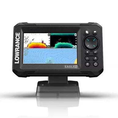 Eagle 5 with SplitShot HD Transducer and C-MAP DISCOVER OnBoard 5" Screen
