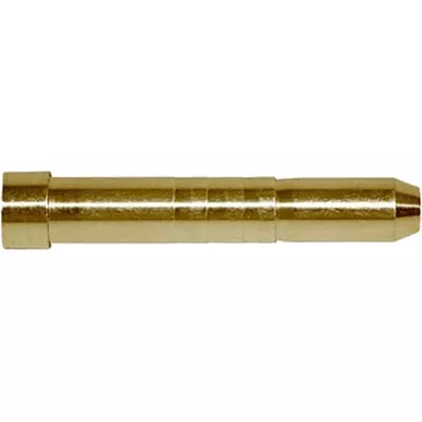 Easton 229818 9mm Crossbow Bolt Brass Insert 100 Grain, Brass, 12 Pack