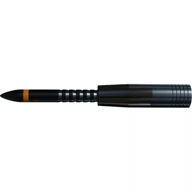 Easton 301404 4mm Match Grade Aluminium Half Outs, 55 Grain, Black, Size #3, 6 Pack