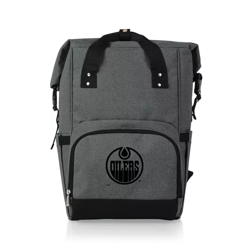 Edmonton Oilers – On The Go Roll-Top Backpack Cooler