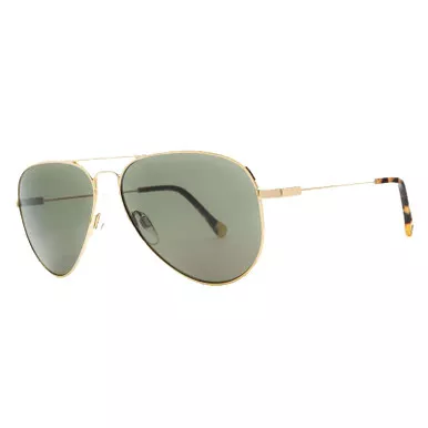 ELECTRIC AV1 Shiny Gold/Grey Polarized Sunglasses (EE18209842)