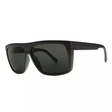 ELECTRIC Blacktop Matte Black/Grey Polarized Sunglasses (EE12801042)