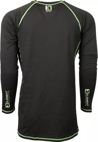Element Outdoors Base Layer – Thermal Shirt Black Large