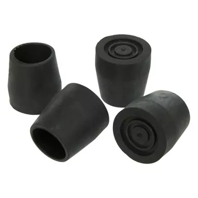 Elevation 1601773 Nest Shooter Stool Replacement Feet, Black, 4 Pack