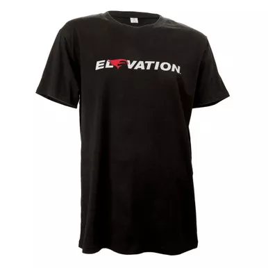 Elevation Logo T-Shirt, Black