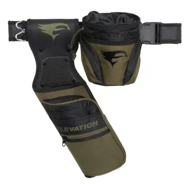 Elevation Nerve Quiver Package, Green, Ambush Green, Left Hand