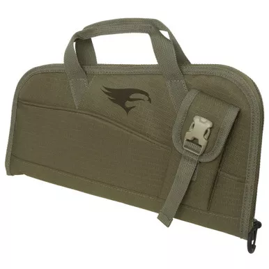 Elevation Peak Rifle/Pistol Case Combo 48 Inches, Case with 13.5 Inches, Rug, Ambush Green