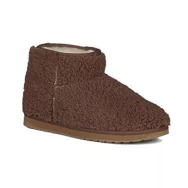 EMU AUSTRALIA Women's Stinger Micro Teddy Oak Boots (W12773-OAK)