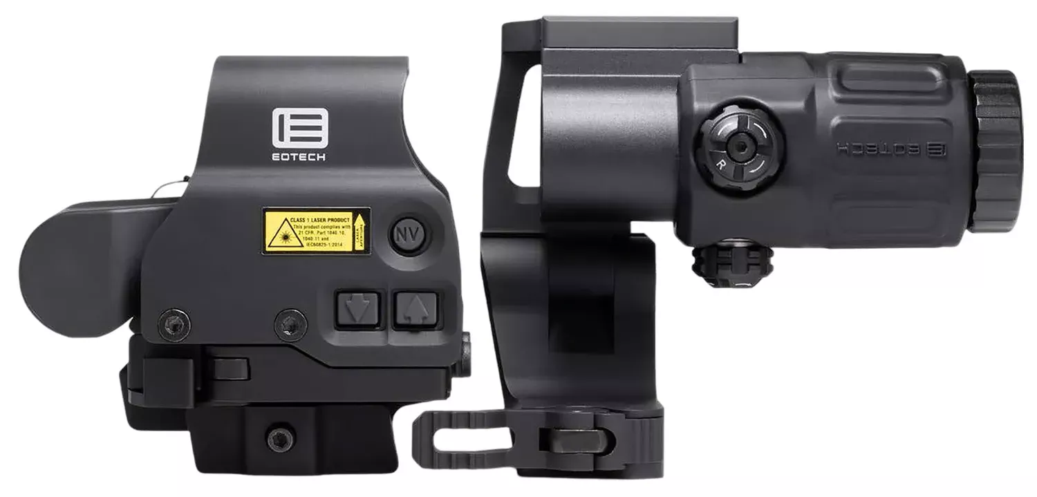 EOTECH HHS STC EXPS3-0 & G33 1x/3x Holographic Sight & Magnifier Combo (1 MOA Dot / 68 MOA Ring) HHSSTC