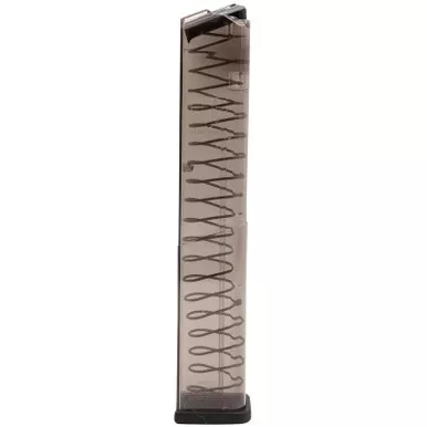 ETS Group GLK2030 Pistol Mags 30rd Extended 10mm Auto Compatible w/Glock 20/29/40 Clear Polymer