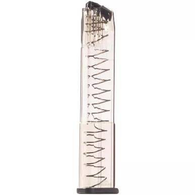 ETS Group SMKSW9MP30 Pistol Mags 30rd Extended 9mm Luger Fits S&W M&P Smoke Polymer
