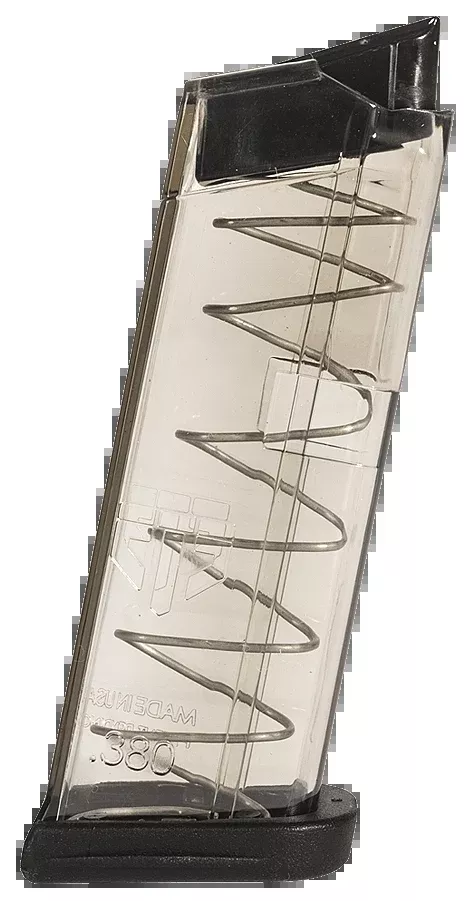 Ets Magazine For Glock .380acp – 6rd Translucent Fits Glock 42