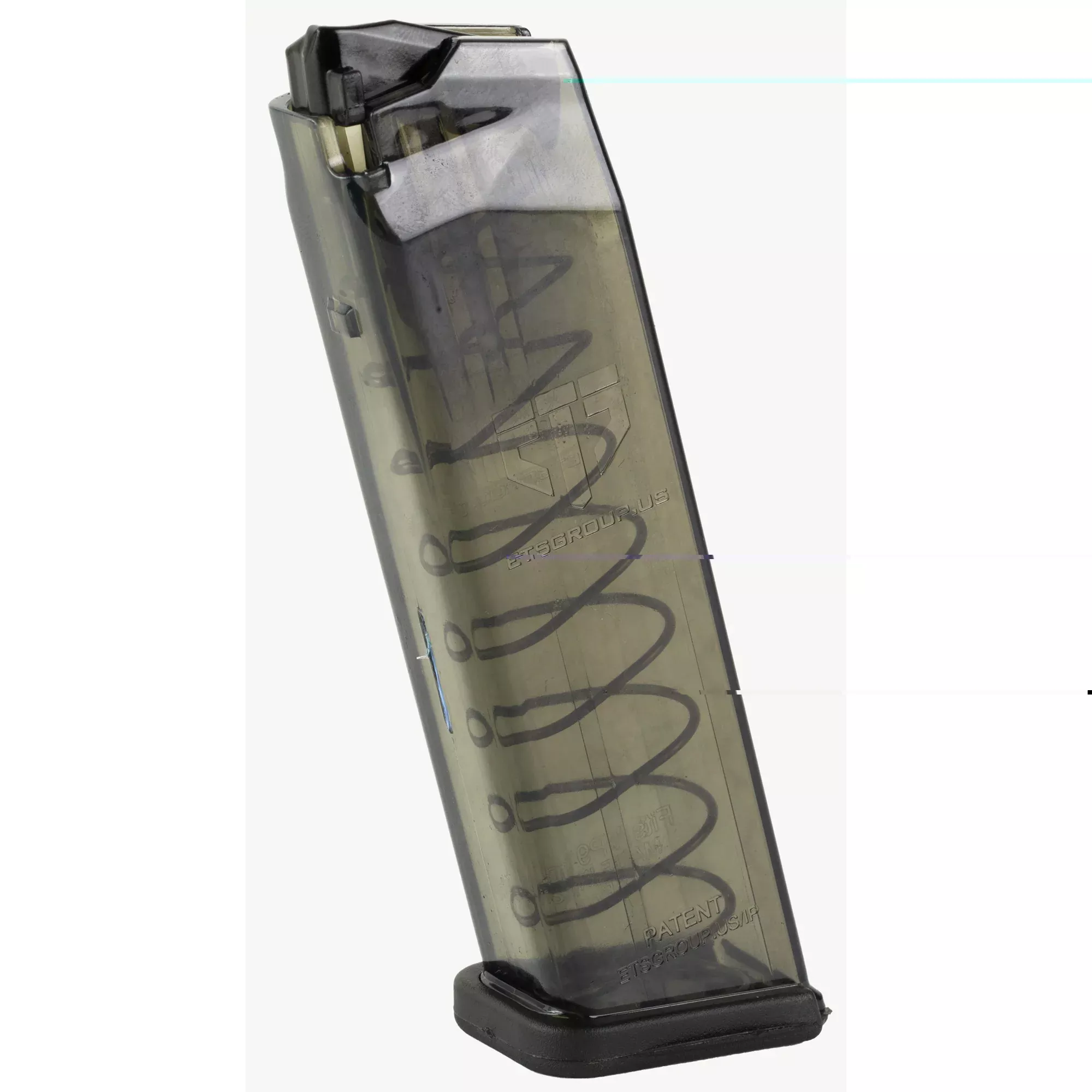 Ets Magazine H&k Vp9 9mm 17rd - Standard Carbon Smoke