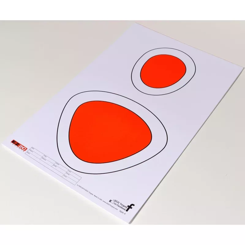 EZ2C Targets #4/RD4: Silhouette Paper Shooting Targets 11×17 USA MADE