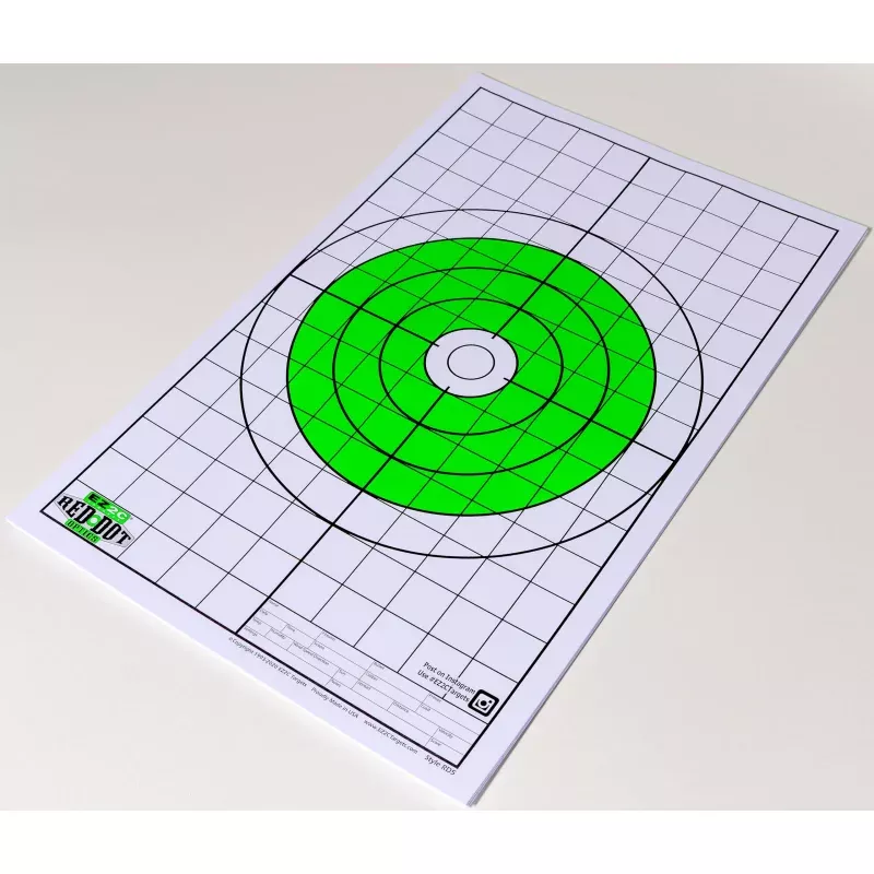 EZ2C Targets RD5: Shooting Paper Targets for Range 11×17 USA MADE