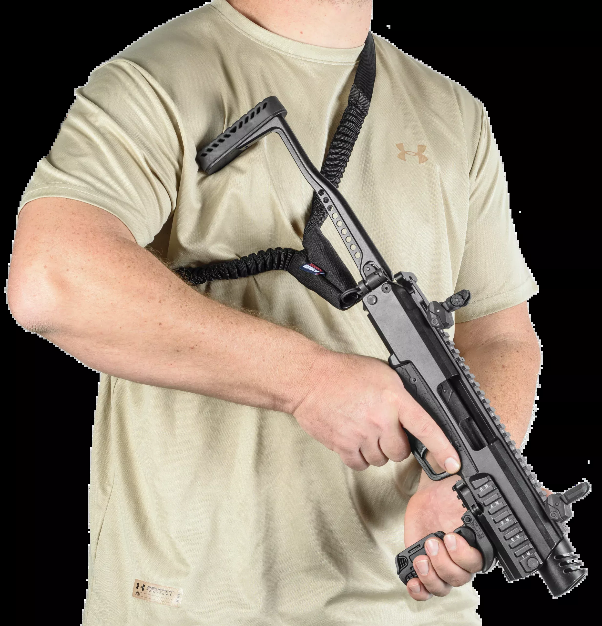 Fab Defense (usiq) Bungee, Fab Fx-bungeebOne Point Tactical Sling Blk