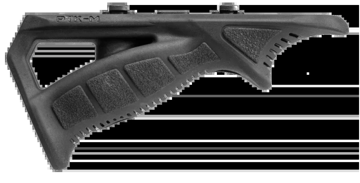 Fab Defense (usiq) Ptk Rubberized M-lok Ergonomic Angled Grip, Fab Fxptkmb Mlok Cmptbl Ergo Pnting Frgrip Blk