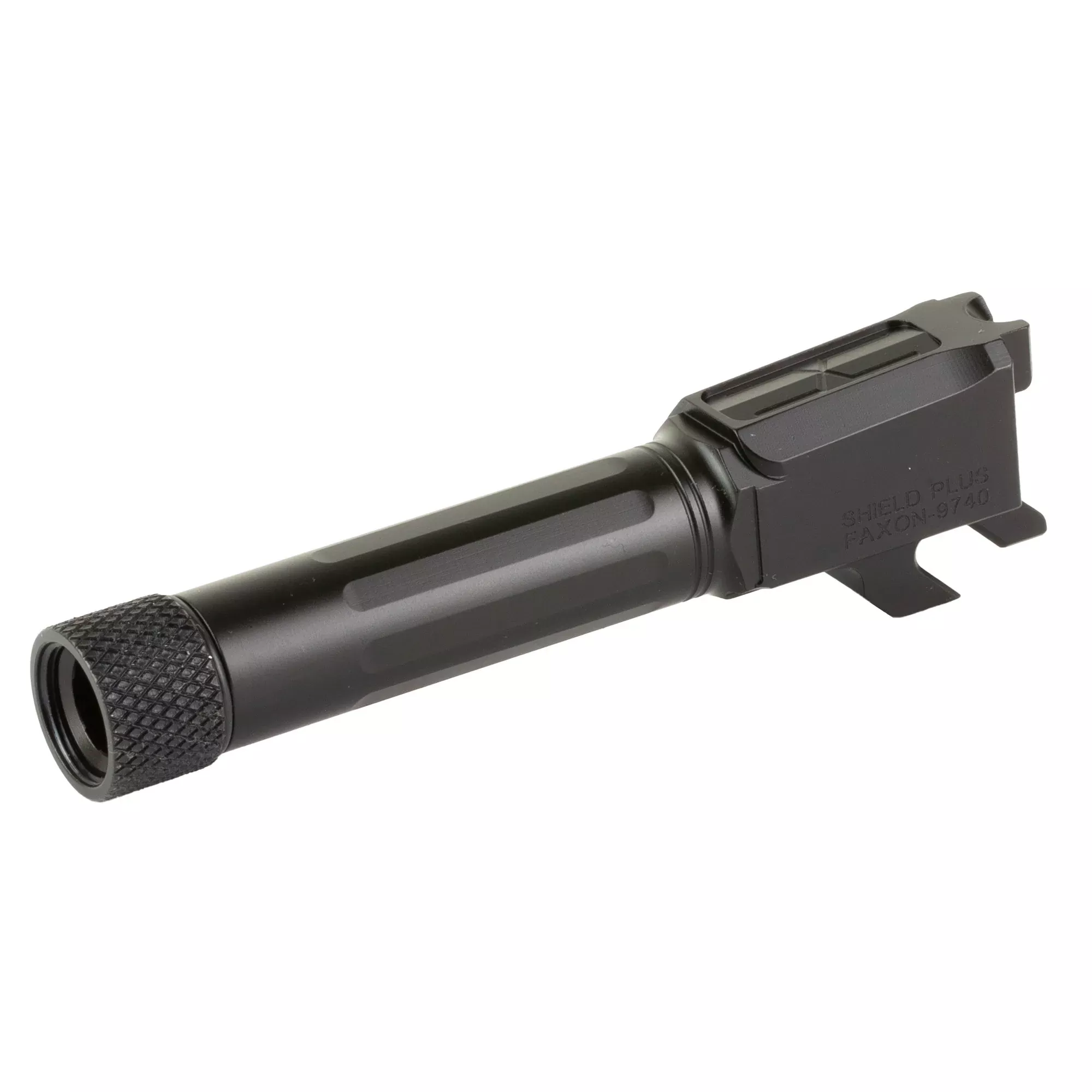Faxon S&w M&p Shield 9mm - Fluted Threaded Nitride