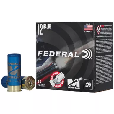Federal MC12HC8 Master Class 12Gauge 2.75" 1 1/8oz 8Shot 25 Per Box/10 Case