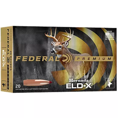 Federal P3006ELDX1 Premium ELD-X 30-06Springfield 178gr 20 Per Box/10 Case