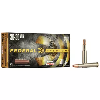 Federal P3030G Premium 30-30Win 150gr Barnes TSX 20 Per Box/10 Case