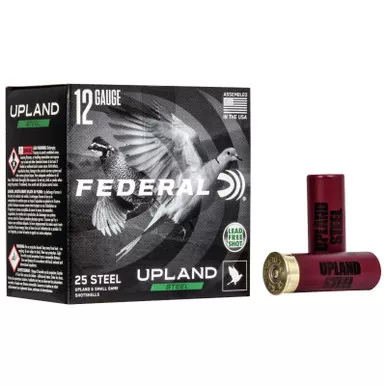 Federal USH1226 Upland Field & Range 12Gauge 2.75" 1oz 6Shot 25 Per Box/10 Case