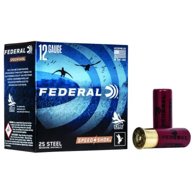 Federal WF1456 Speed-Shok 12Gauge 2.75" 1 1/8oz 6Shot 25 Per Box/10 Case