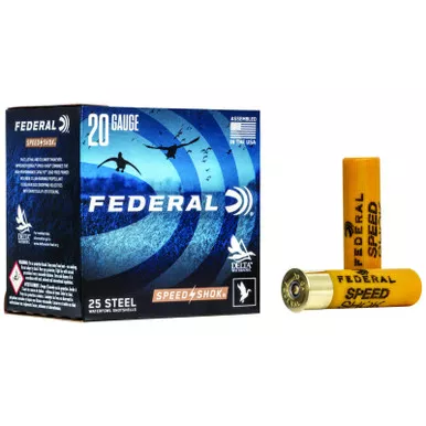 Federal WF2091 Speed-Shok 20Gauge 3" 7/8oz 1Shot 25 Per Box/10 Case