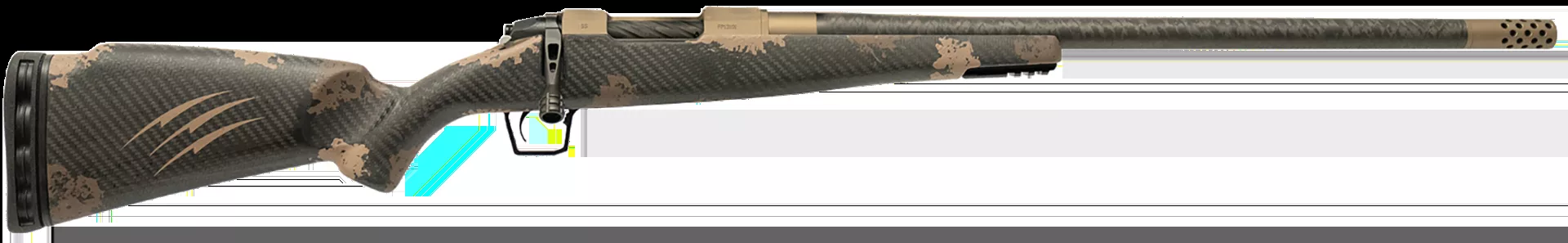 Fierce Firearms Carbon Rogue Full Size 300 Win Rifle 3+1 20″ Hand Lapped/Match Grade Threaded Barrel Smoked Bronze Cerakote ROG300WIN20BRS