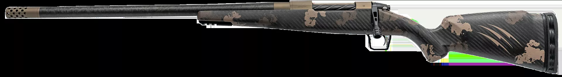 Fierce Firearms Carbon Rogue Full Size 7mm PRC Rifle 3+1 24″ Hand Lapped/Match Grade Threaded Barrel, Left Hand ROG7PRC24BRSLH