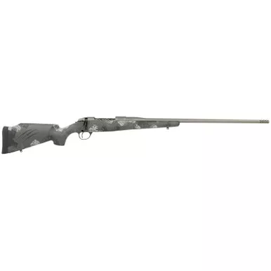 Fierce Firearms FSF7RM24TP Fury Full Size 7mm Rem Mag 3+1 24" Stainless Match Grade Barrel, Gray Cerakote Steel Drilled & Tapped Receiver, Phantom Camo Fixed Synthetic Stock, Right Hand