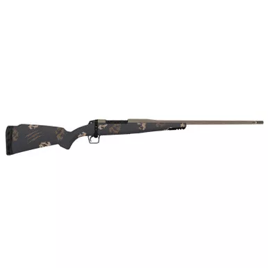 Fierce Firearms TWROG300WIN22BRS Twisted Rogue Mini 300 Win 22" Smoked Bronze Cerakote Steel Threaded Barrel, Drilled & Tapped Steel Receiver, LR Negative Comb Sonora Ambush Camo Carbon Fiber Stock