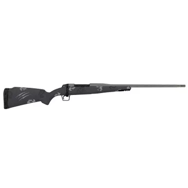 Fierce Firearms TWROG308WIN18GP Twisted Rogue 308 Win 18" Tungsten Cerakote Steel Threaded Barrel, Drilled & Tapped Steel Receiver, LR Negative Comb Phantom Camo Carbon Fiber Stock