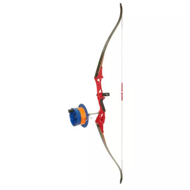 Fin-Finder Bank Runner Recurve Package with Sidewinder Reel, Right Hand
