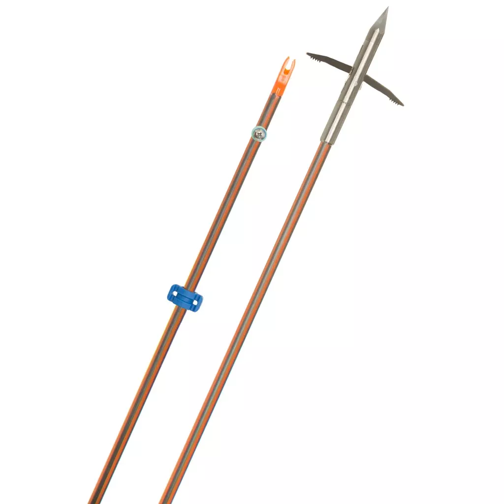 Fin Finder Hydro Carbon Il Bowfishing Arrow W/the Kraken Point