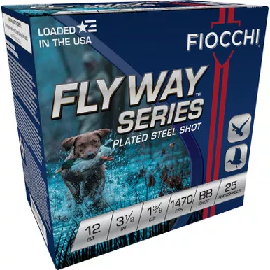 Fiocchi 1235STBB Flyway 12Gauge 3.50″ 1 3/8oz BBShot 25 Per Box/10 Case