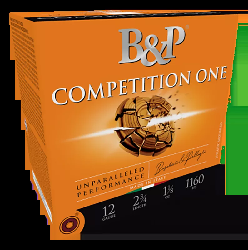 Fiocchi B&P Competition One Target 12 Gauge 2.75" 1 oz 9 Shot 25 Per Box