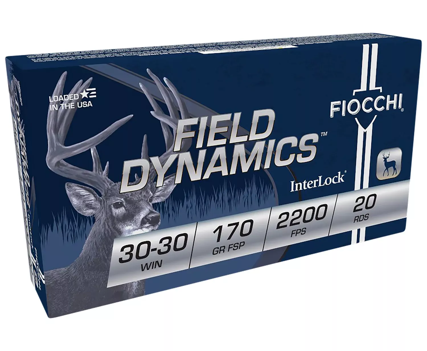 Fiocchi Field Dynamics InterLock 30-30 Win. 170 Gr. Flat Soft Point 20/Box