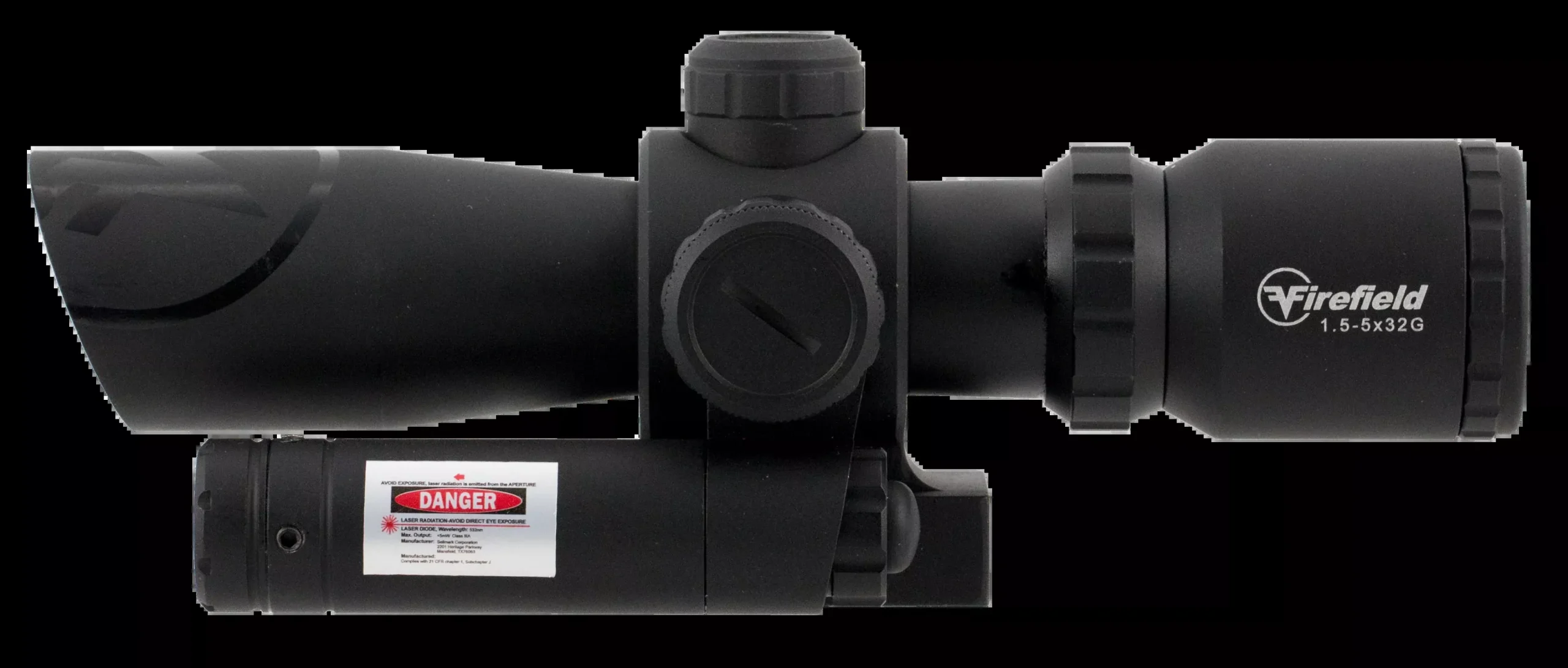 Firefield Barrage, Firefield Ff13063 Barrage1.5-5×32 W/grn Las